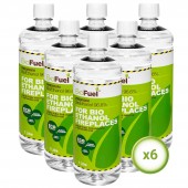 6L Bioethanol Fuel For Fireplaces (6 x 1L)