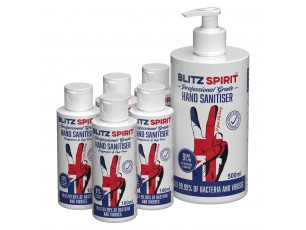 Blitz Spirit  Hand Sanitiser 1x500ml & 5x100ml