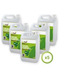 25L Bioethanol Fuel For Fireplaces (5 x 5L)